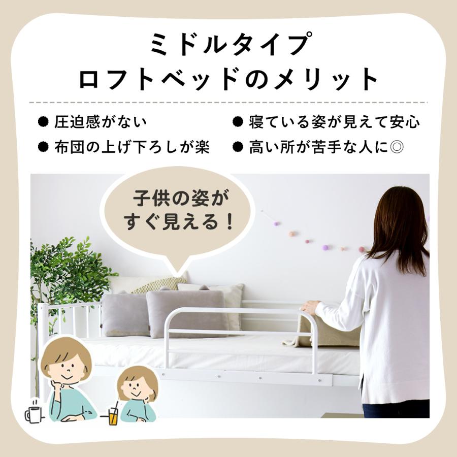 DORIS ロフトベッド ベッド シングル 収納 ハイタイプ フロア DORIS ロフトベッド ベッド シングル 収納 ハイタイプ フロア