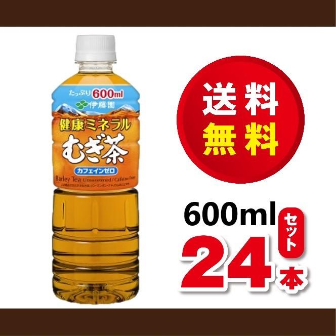 むぎむぎ 健康ミネラルむぎ茶 送料無料！ 伊藤園 健康ミネラル麦茶600ml×1
