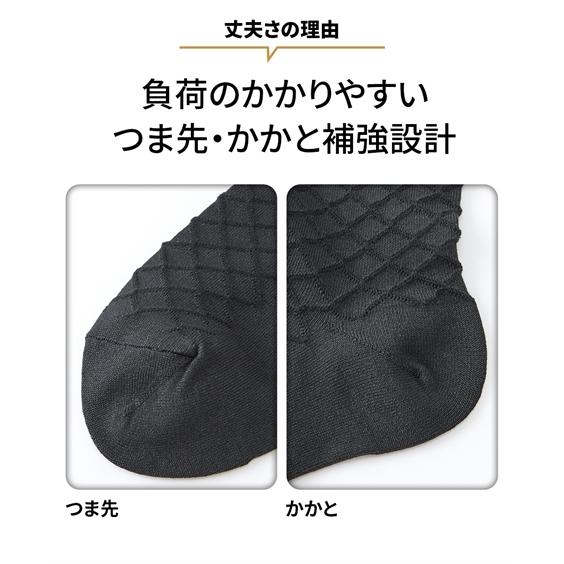 ニッセン 靴下(ソックス) (23-25cm ) 足口ゆったり 黒柄 ニッセン 靴下(ソックス) (23-25cm ) 足口ゆったり 黒柄
