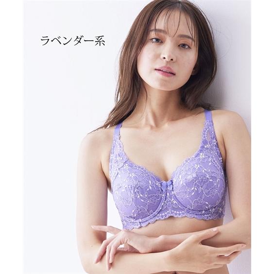 ニッセン ブラジャー (B85-C105) 大きいサイズ カラフルパレット ニッセン ブラジャー (B85-C105) 大きいサイズ カラフルパレット