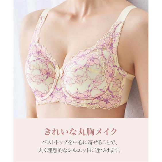 WACOAL 花柄ブラジャー F85 2色セット WACOAL 花柄ブラジャー F85 2色セット ニッセン ブラジャー (F85