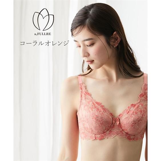 ニッセン ブラジャー (C70-F85) 脇高 フルカップ リッチフラワー ニッセン ブラジャー (C70-F85) 脇高 フルカップ リッチフラワー
