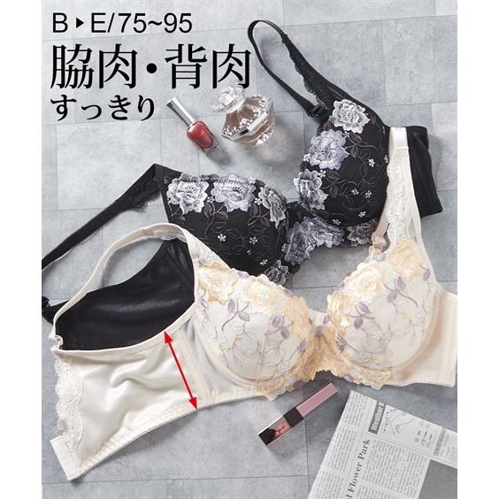5 D80 美背中シルエット バックv字 アロマフラワー ブラジャー ニッセン Nissen ブラ 脇高 脇肉 背肉 贅肉 下着 レディース インナー Zzy4a21a0931 Doris Mieux By ニッセン 通販 Yahoo ショッピング