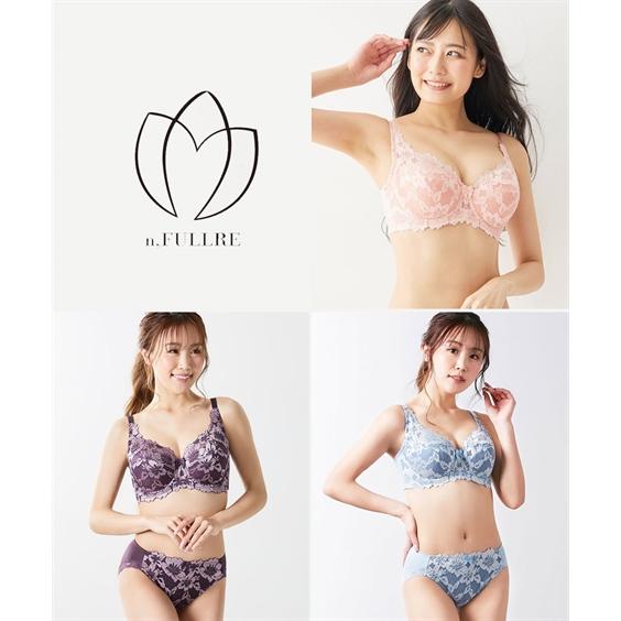 ニッセン ブラショーツセット C90/LL - J70/M 大きいサイズ 編み ニッセン ブラショーツセット C90/LL - J70/M 大きいサイズ 編み