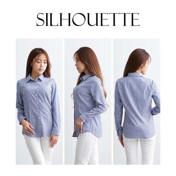 ニッセン トップス S M L LL 【大きい胸専用】 ボタンがきちんと