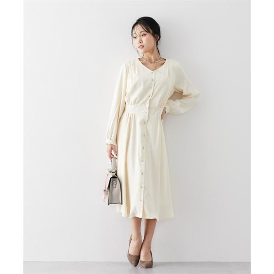 ニッセン ワンピース S M L LL 3L 【大きい胸専用】 Vネック ニッセン ワンピース S M L LL 3L 【大きい胸専用】 Vネック