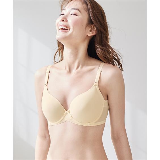 ブラジャー ニッセン 工夫いっぱい シンプル モールドブラジャー 脇背中キレイ 女性 下着 レディース モールド｜dorismieux-bynissen｜14