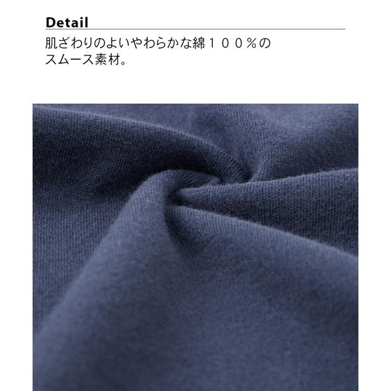 パジャマ ルームウェア M L LL ニッセン 綿100% やわらか スムース ルームシャツ ワンピース 女性 レディース ルームワンピース 前開き 入院 授乳 診察 四十肩 | ニッセン | 04