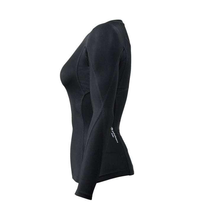 Phiten（ファイテン） ライト Women's ロングスリーブシャツ Black
