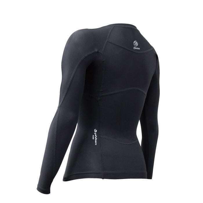 Phiten（ファイテン） ライト Women's ロングスリーブシャツ Black