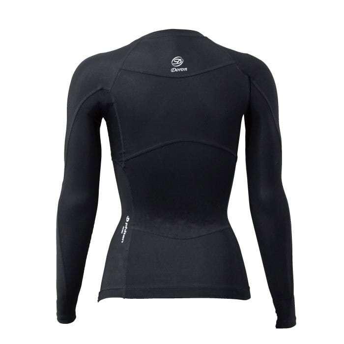 Phiten ライト Women's ロングスリーブシャツ Black : Doron