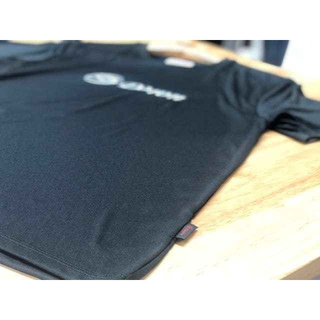 Doron（ドロン） ストレッチ Tシャツ フロントロゴ Black : Doron