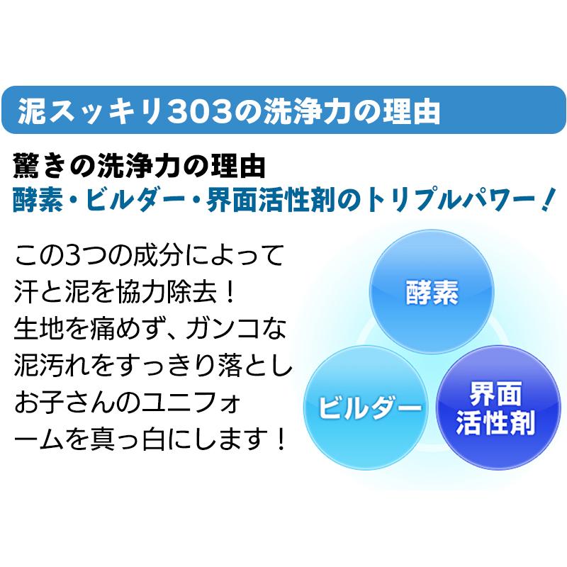 送料無料】【2箱セット】泥スッキリ303 泥汚れ洗剤 粉末洗剤