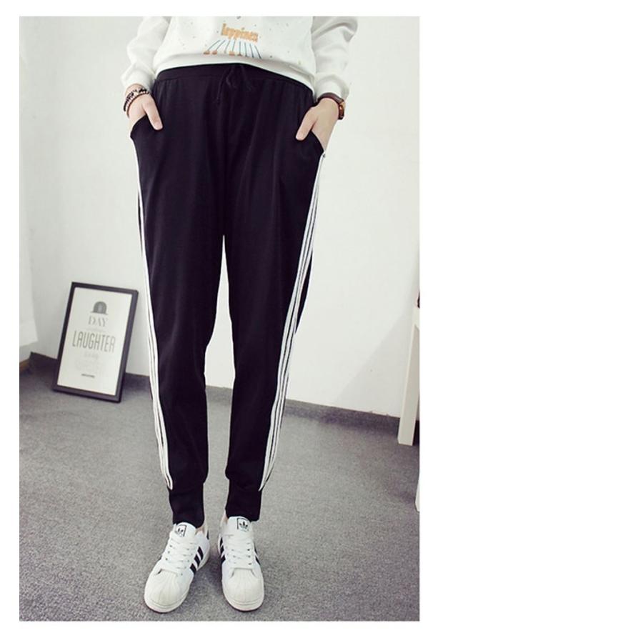 ジャージ レディース 下 冬 裏起毛 スウェットパンツ 細身 ラインパンツ ブラック Urakimou 道産子侍リョウヒン 通販 Yahoo ショッピング