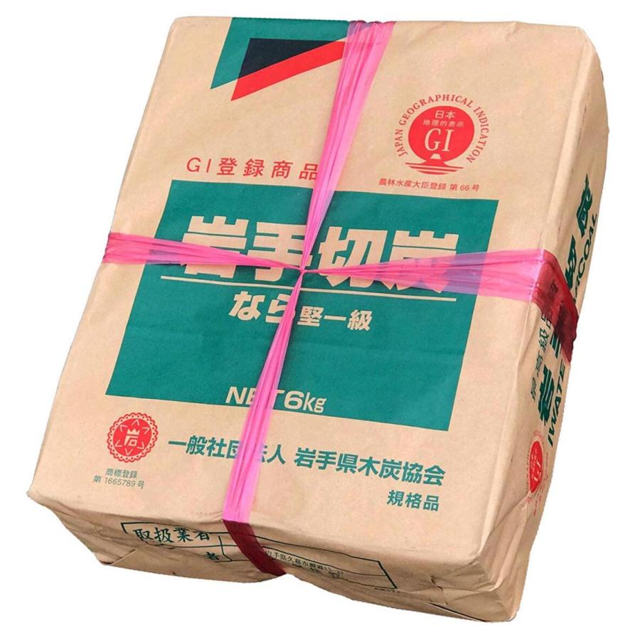 大人気商品 岩手切炭 一級品 6キロ 2袋セット 岩手切り炭 木炭 6kg 合計12kg 岩手県産 キャンプ バーベキュー q 消臭 火鉢 囲炉裏 炭 国産木炭 川遊び Aynaelda Com