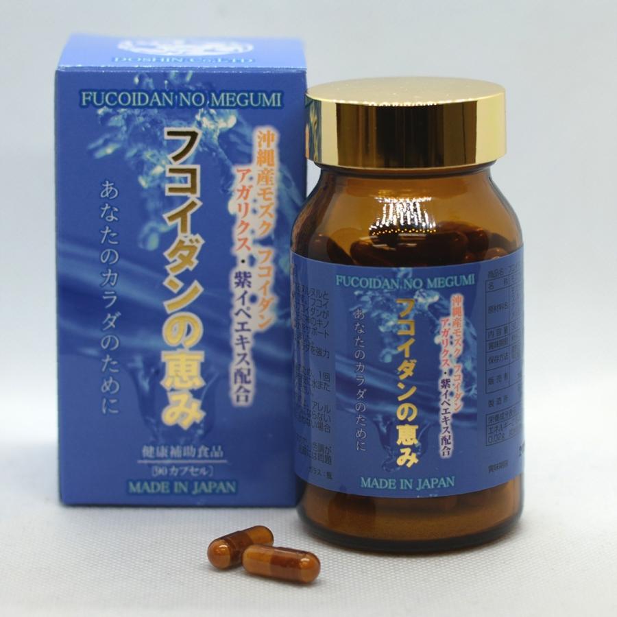 健康補助食品　フコイダンの恵み　90カプセル