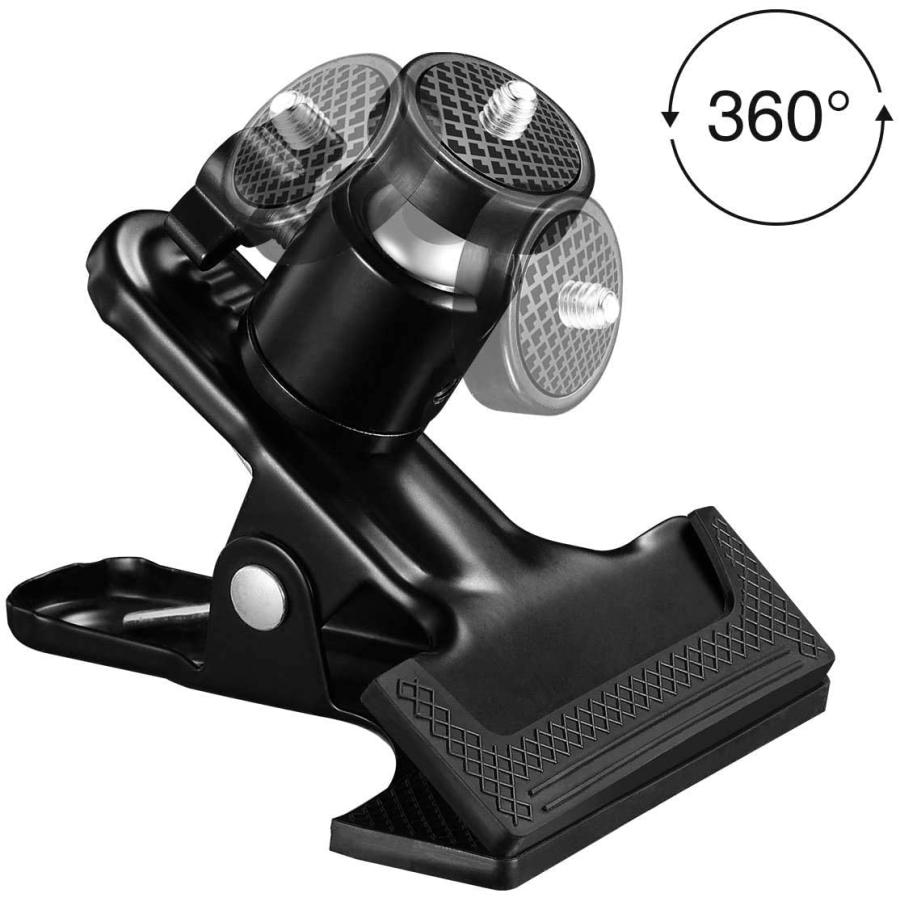 カメラクリップ カメラクランプ ストロボ フラッシュホルダー 挟み込み