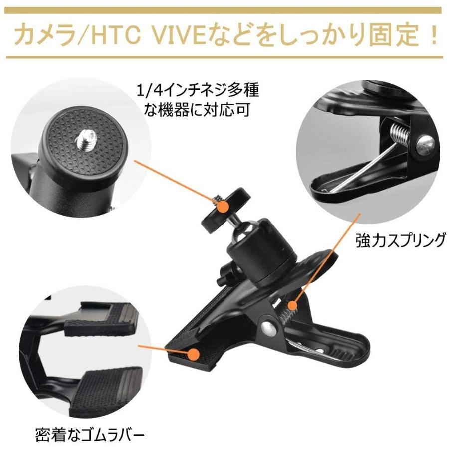 カメラクリップ カメラクランプ ストロボ フラッシュホルダー 挟み込み