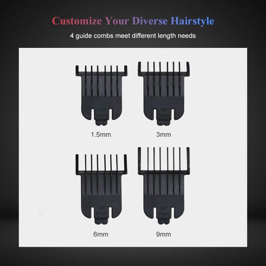 電動バリカン セルフカット 高級感 ブラック ゴールド