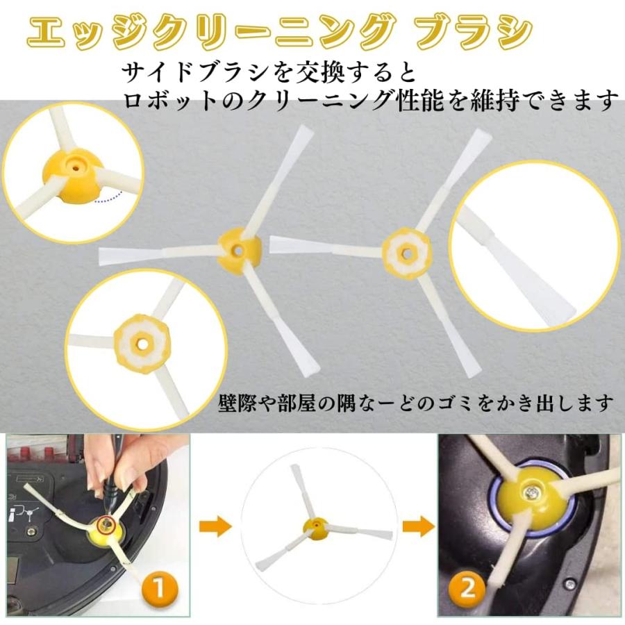 Roomba ルンバ iRobot エッジクリーニングブラシ 消耗品 ブラシ 掃除