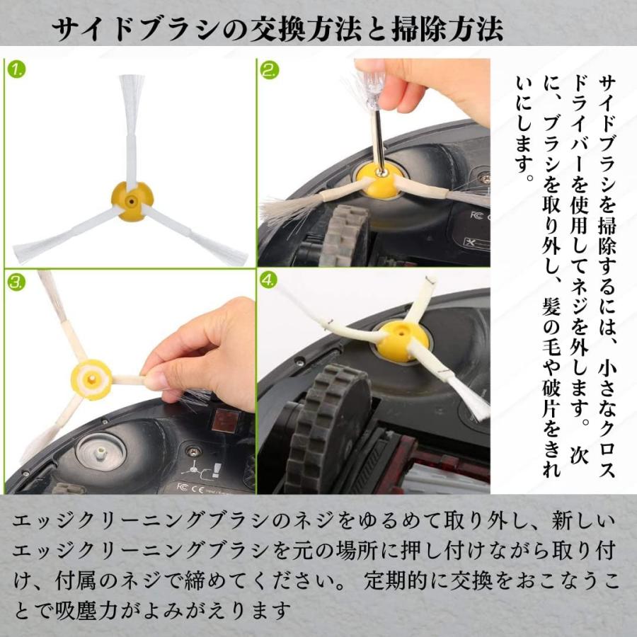 ルンバ iRobot エッジクリーニングブラシ ダストカット ルンバ iRobot エッジクリーニングブラシ ダストカット