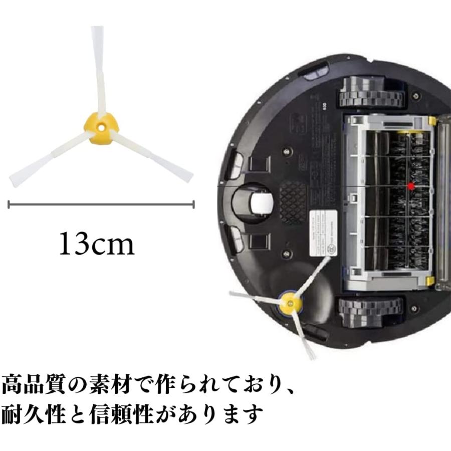 Roomba ルンバ iRobot エッジクリーニングブラシ 3個セット ネジ付き