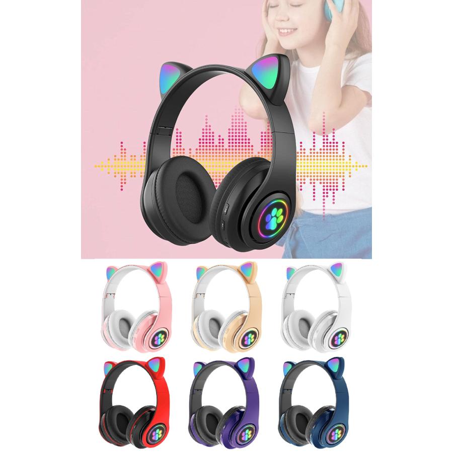 猫耳ヘッドホン 配信用 光る 猫耳 ワイヤレス Tfカード再生 ヘッドホン 女性 可愛い ゲーミングヘッドホン かわいい 折り畳み式 リモートワーク Bluetooth Led Tf Ch どしろショップ 通販 Yahoo ショッピング