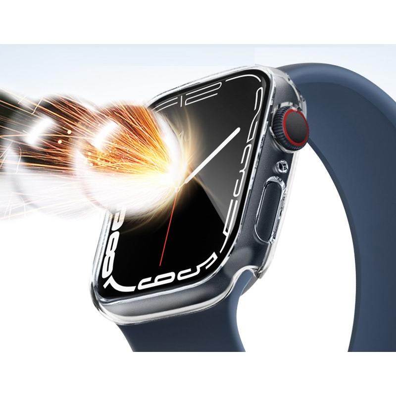 アップルウォッチ専用カバー ガラスフィルム 保護カバー 9H 高強度