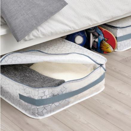 Ikea イケア プルッグヘスト 収納ケース 55x49x19cm 透明 クリア ホワイト ベッド下収納 ホコリから守る 蓋付き ワードロープ 通気性 持ち手付 出し入れ簡単 Tf Ik どしろショップ 通販 Yahoo ショッピング