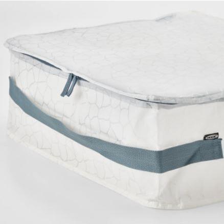 Ikea イケア プルッグヘスト 収納ケース 55x49x19cm 透明 クリア ホワイト ベッド下収納 ホコリから守る 蓋付き ワードロープ 通気性 持ち手付 出し入れ簡単 Tf Ik どしろショップ 通販 Yahoo ショッピング