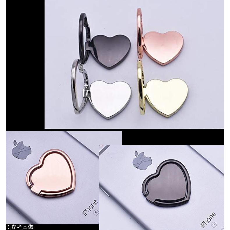 スマホリング ホールドリング バンカーリング おしゃれ 日本産 かわいい キラキラ ハート フラワー スマホ 指輪 スタンド