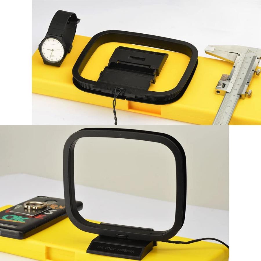 AMループアンテナ 裸線接続 ラジオアンテナ 汎用 SONY Panasonic Sharp