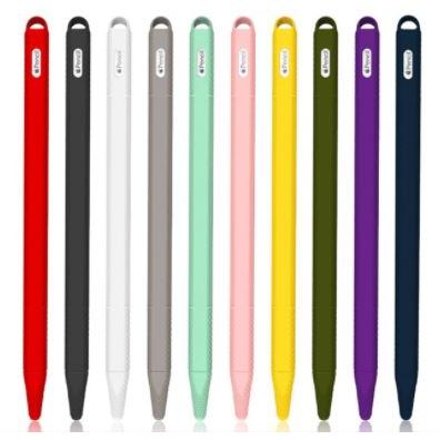 Apple Pencil 第1世代 第2世代 カバー ケース シリコン iPad かわいい ピンク アップルペンシル タッチペンカバー スマホ タブレット スマートペン iPhone｜doshiro｜17