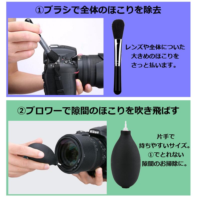 カメラ クリーニングキット カメラレンズ クリーナー セット 掃除用品