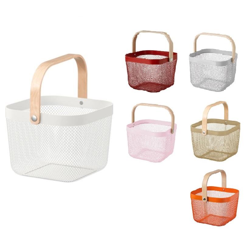 Ikea イケア Risatorp リーサトルプ バスケット かご 収納 25 26 18 ピンク レッド グレー オレンジ ホワイト ライトオリーブグリーン Tfield Ik07 どしろショップ 通販 Yahoo ショッピング