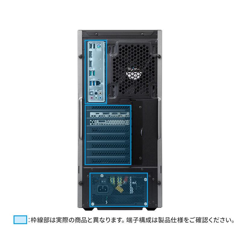 クリエイターPC デスクトップPC  GALLERIA ガレリア UA9C-R46-C 音楽制作向けモデル Core i9-14900KF/RTX4060/2TB SSD/32GBメモリ/Windows 11 Home 14166-4217｜dospara-y｜03