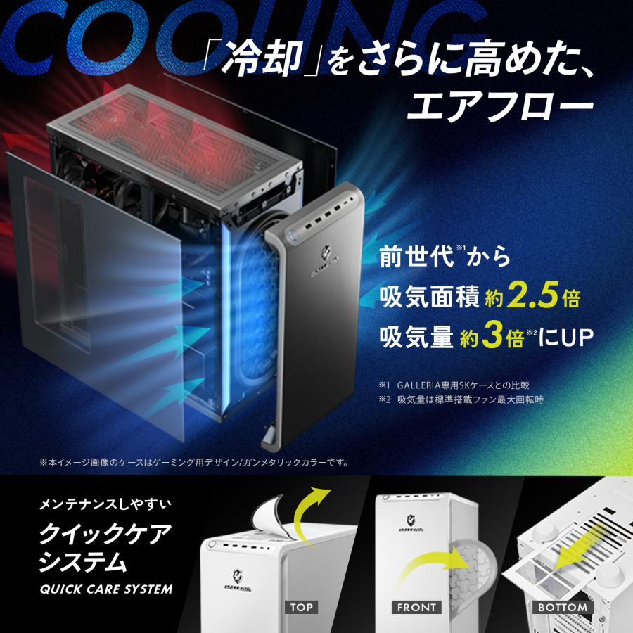 ガレリア ゲーミングパソコン Ryzen 9 9950X3D RTX 5090 メモリ 32GB