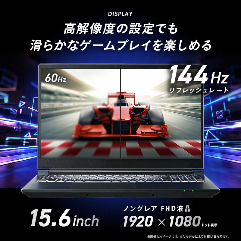 ガレリア ゲーミング ノートパソコン Core i7-14650HX RTX 5060 メモリ