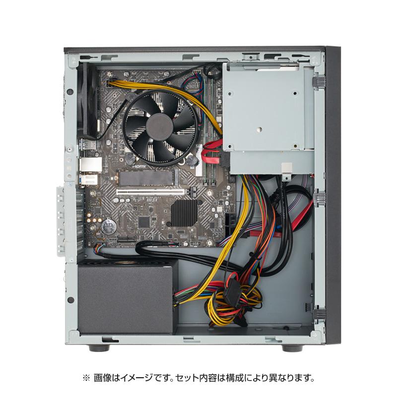 サードウェーブ デスクトップパソコン Core Ultra 5 225 メモリ 16GB / SSD 500GB Windows 11 Home THIRDWAVE AM-C5AIGA-01B I 22717-4359の画像