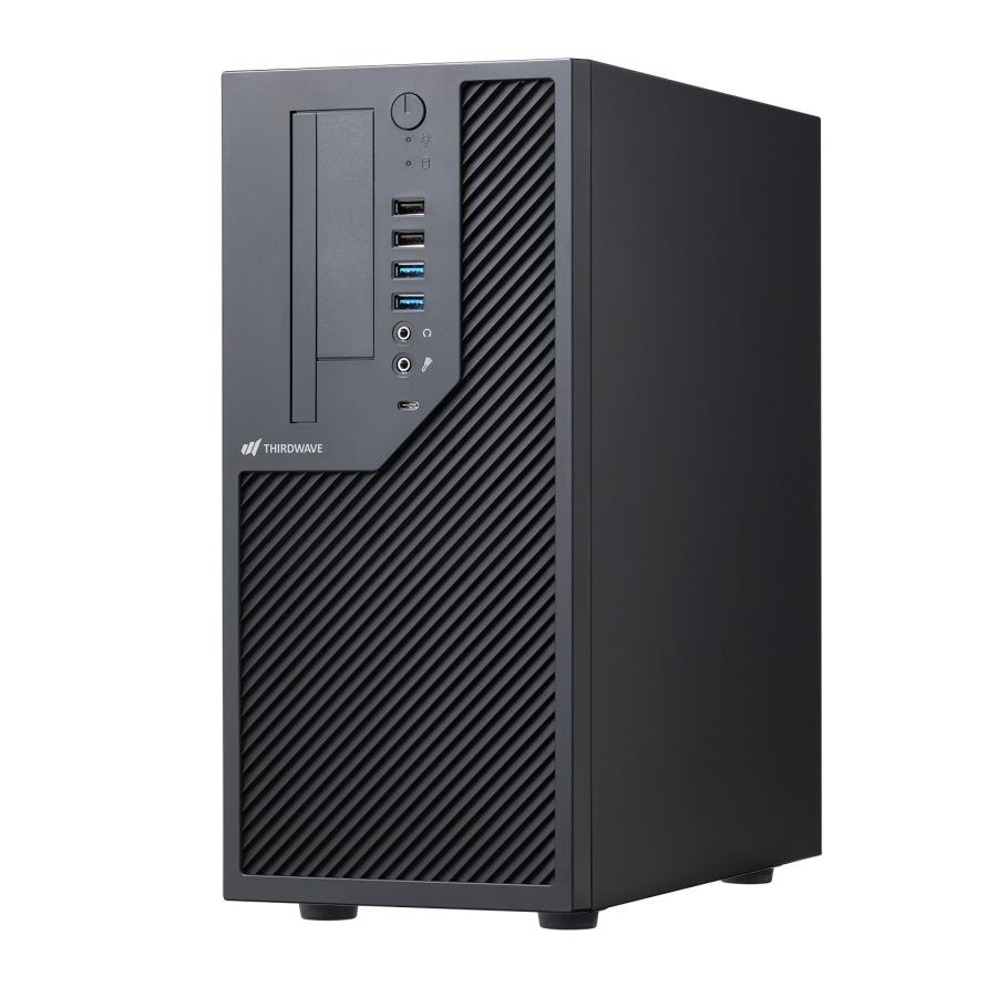 デスクトップPC 新品 パソコン THIRDWAVE AM-C5AIGA-01B 第12世代Core 