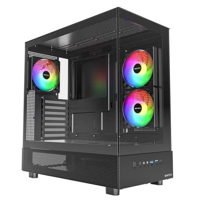 MONTECH XR (B-DP) (ATX ガラス ブラック) ドスパラ限定モデル（Yahoo!・ドスパラYahoo!店）