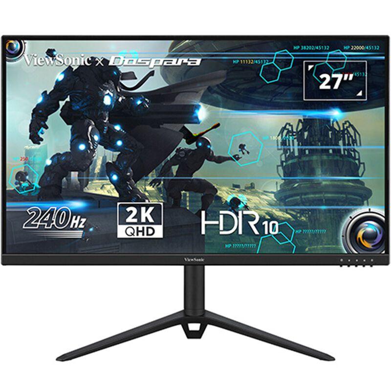 ViewSonic VX2728J2-2K-7 27インチモニター VX2728J2-2K-7 27型 WQHD IPS MPRT0.5ms 240Hz ゲーミングモニター