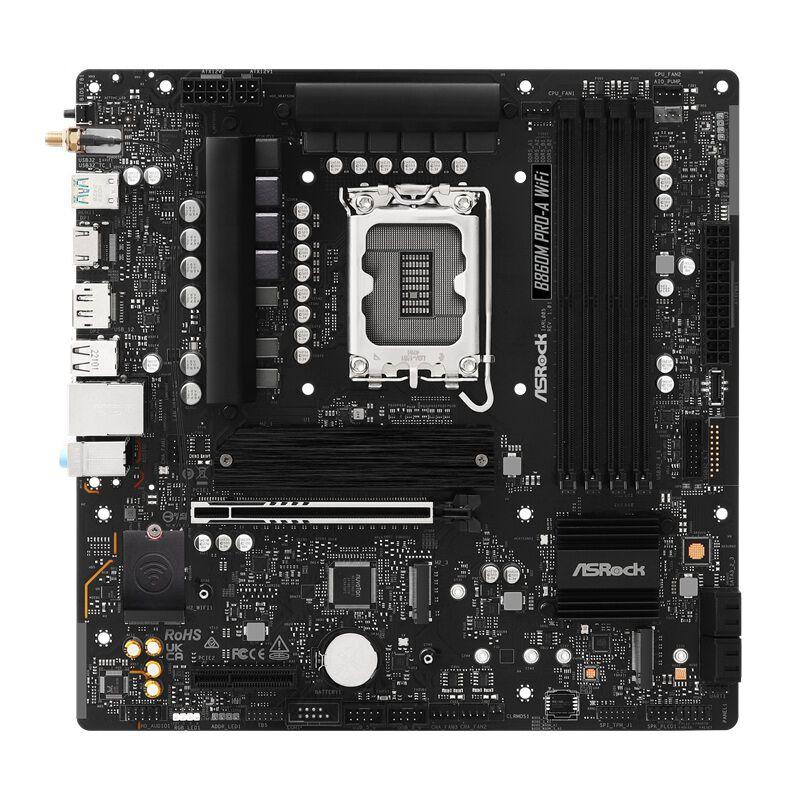 ASRock B860 PRO-A WiFi マザーボード ドスパラ限定モデル ASRock B860M Pro-A WiFi (B860 1851 MicroATX) ドスパラ限定モデル