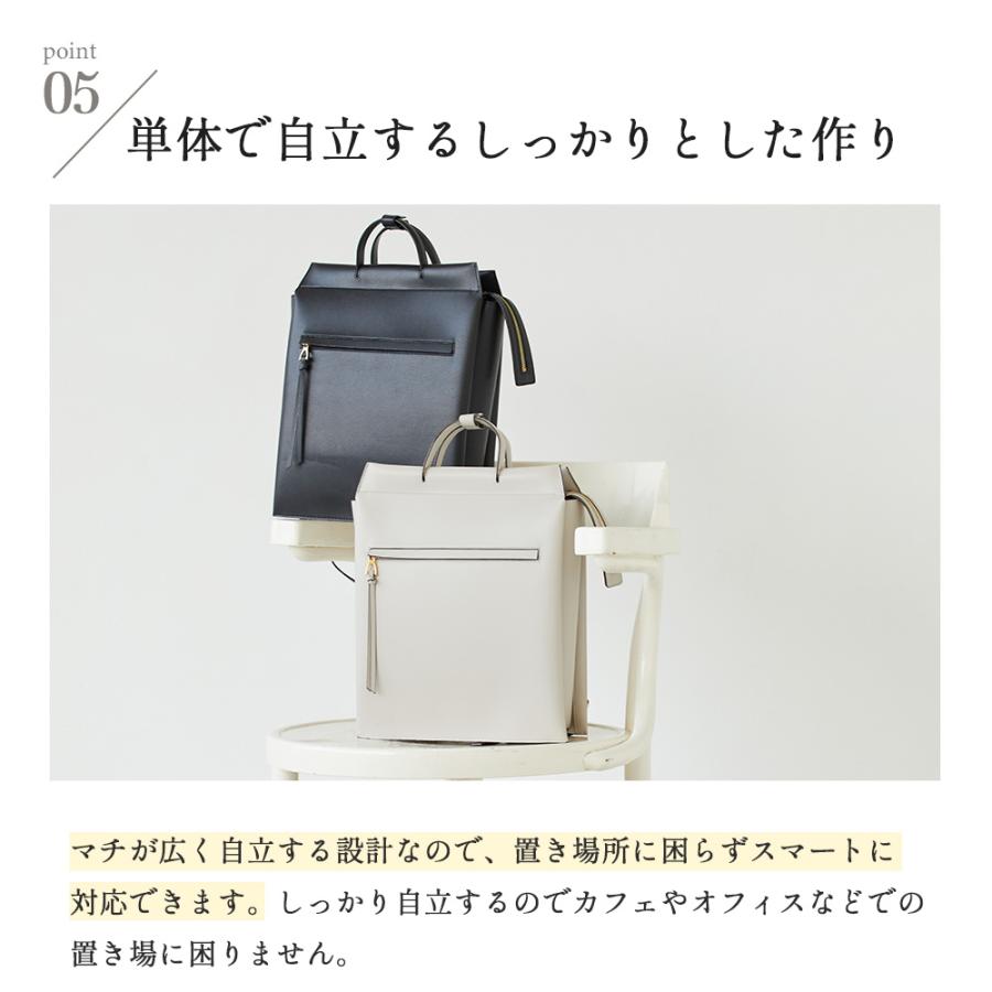 《ドラマ着用商品》リュック レディース トートバッグ 3層 A4 2way ビジネス ノートパソコン  通勤 通学  軽量 軽い シンプル カジュアル きれいめの画像