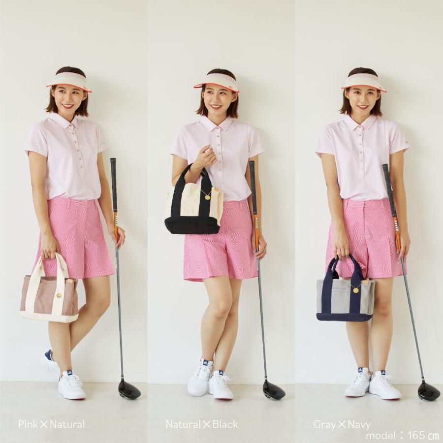 golfickers GOLF ラウンドトート　ミニトート　カートバッグ ゴルフ ラウンドバッグ カートバッグ トートバッグ レディース