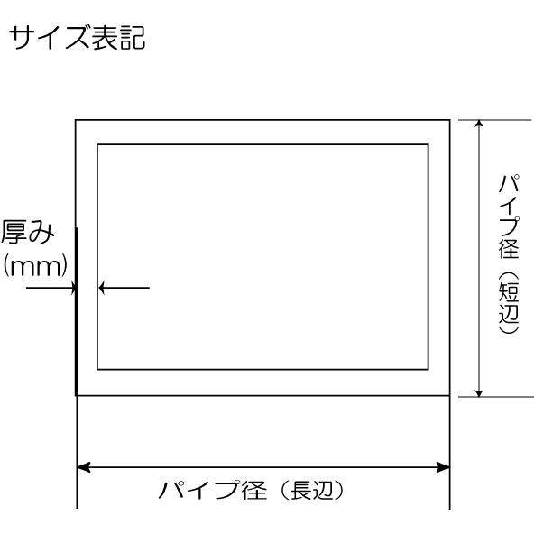 鉄　30 x 20　　長さ：1405〜1600mm｜dot-j｜02