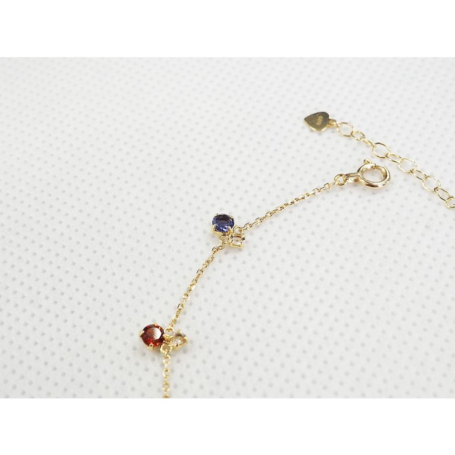 一度のみ使用　K10PG アミュレット　ブレスレット 受注生産】K10PG アミュレット ブレスレット キヘイチェーン