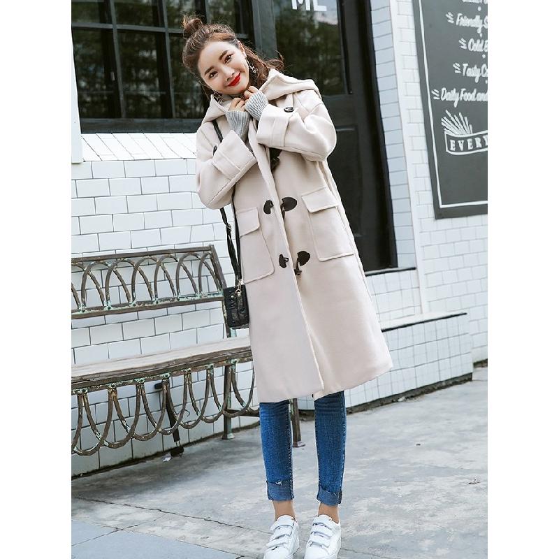 コート レディース ウールコート ダッフルコートフードファー付ダッフルコート レディース 送料無料 Kar0038 Dot 9 通販 Yahoo ショッピング