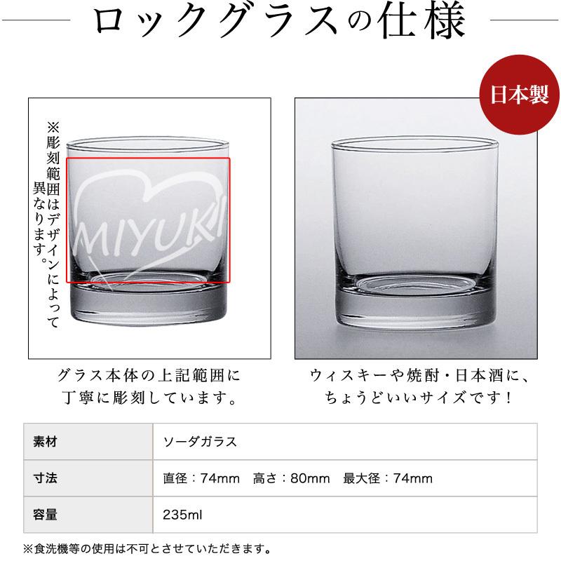 名入れ ロックグラス 彫刻 退職祝い 名前入り プレゼント ギフト 記念品 結婚 誕生日 父の日 引き出物 内祝い 成人祝い 還暦祝い 敬老の日祝い |  | 03