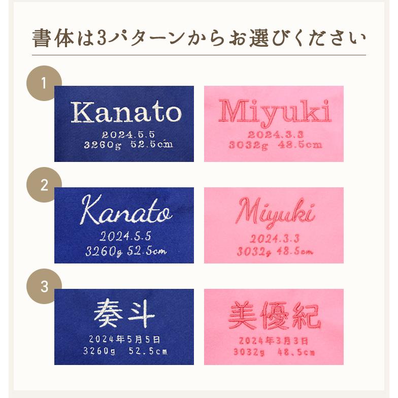 出産祝 ギフトセット 名入れ おむつバスケット バルーン ぬいぐるみ くま テディベア Teddy bear タオルハンカチ ブランケット 刺繍 誕生祝 生年月日 身長 体重 |  | 06